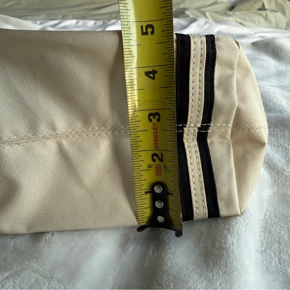 Ritz Carlton Tokyo Mini Tote Bag in Cream and Black - Picture 8 of 13
